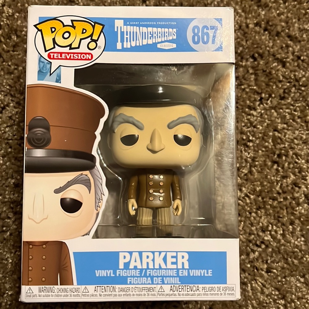 Thunderbirds Classic Parker #867/ Funko Pop Vaulted NEW